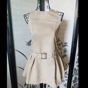 * SOLD* Khaki Jumper School Uniform Dresses (3)